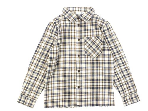 Name It buttercream ternet skjorte